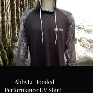 AbbyLiFishing Hooded performance-shirts